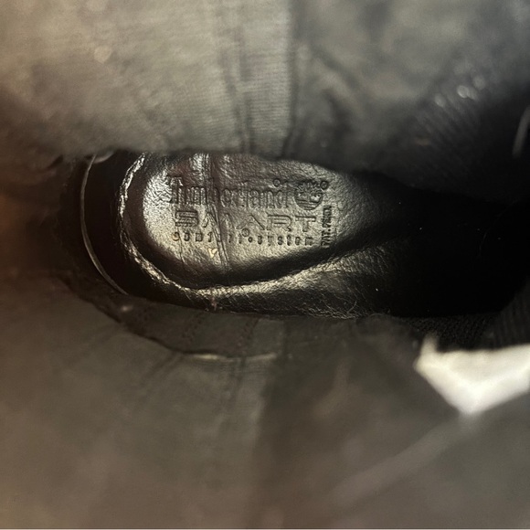 Timberland Men's Slip-On Comfort Black Ankle Boots - Picture 9 of 12